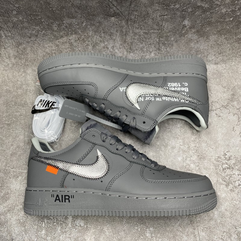 Off-White x Nike Air Force 1 Low  Ghost Grey