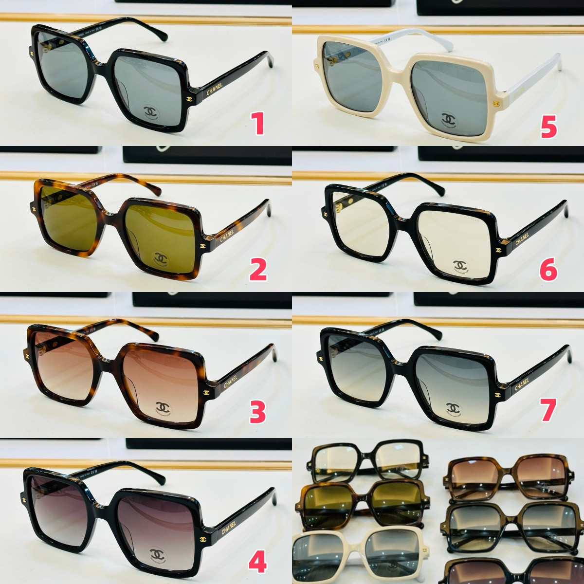Ch*el glasses ch71773 53-20-140