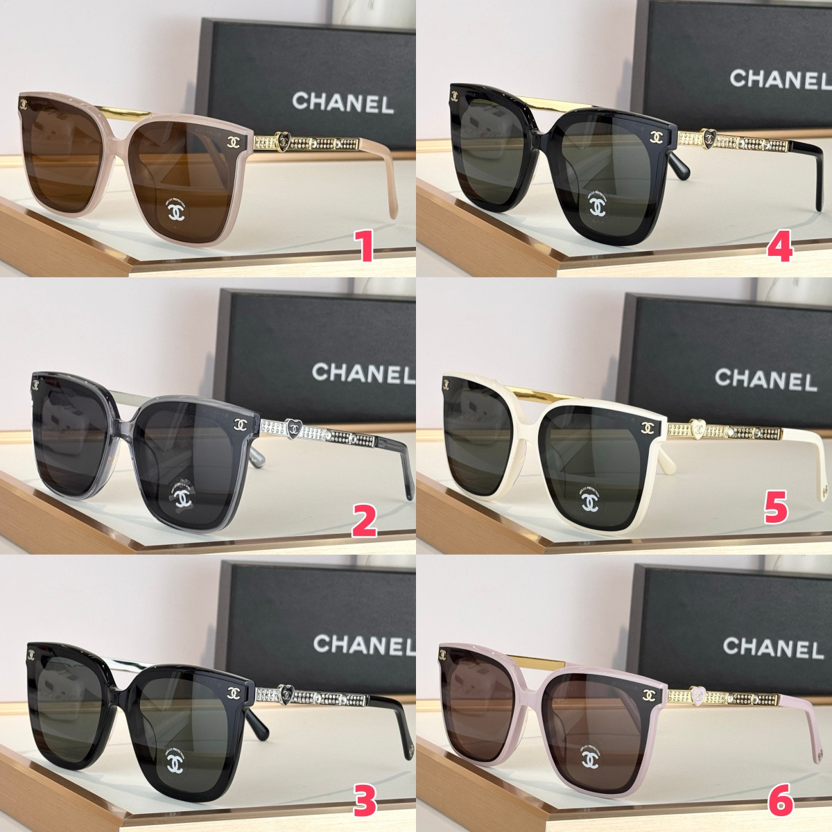 Ch*el glasses ch7814 66-17-145