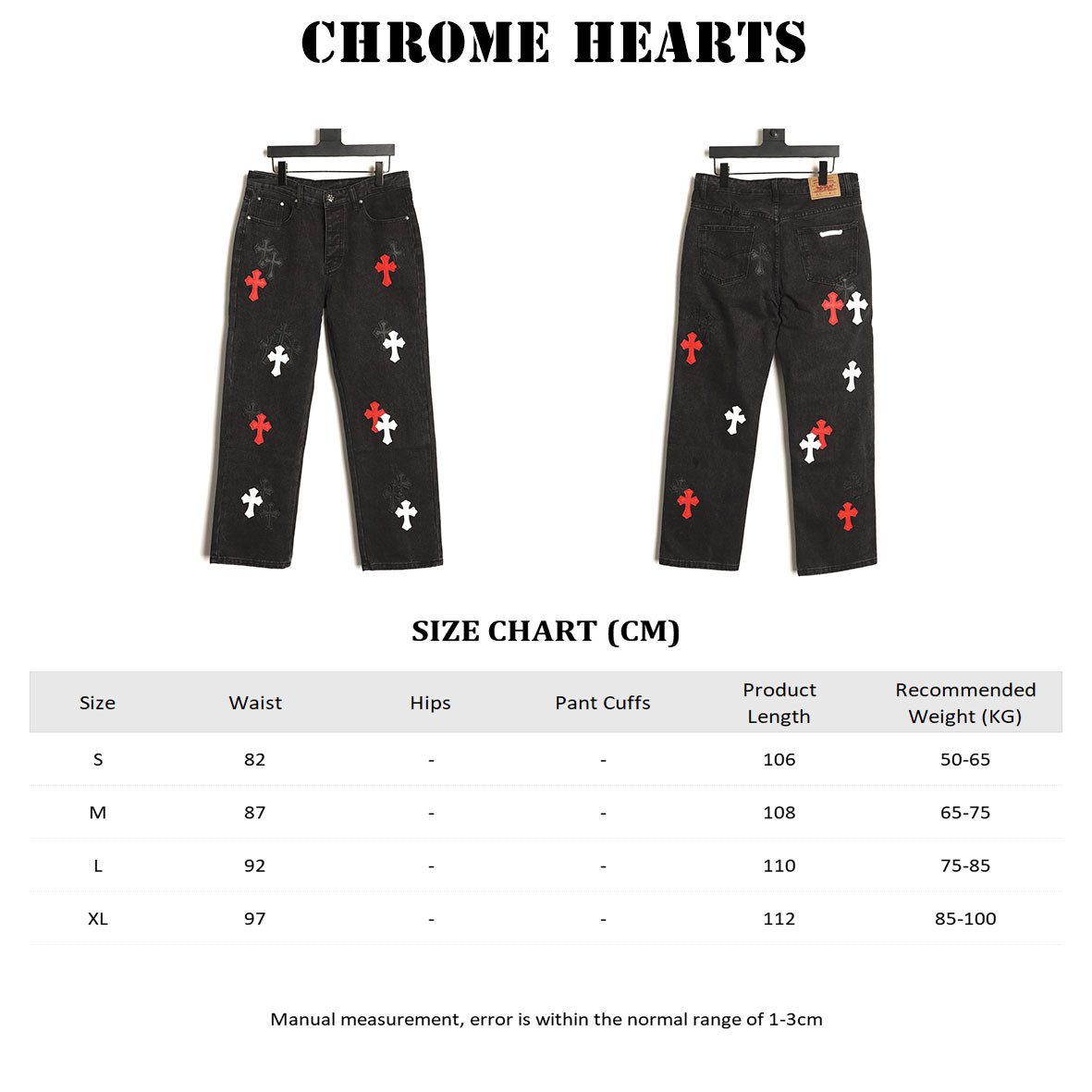 Ch**me He**ts jeans suit