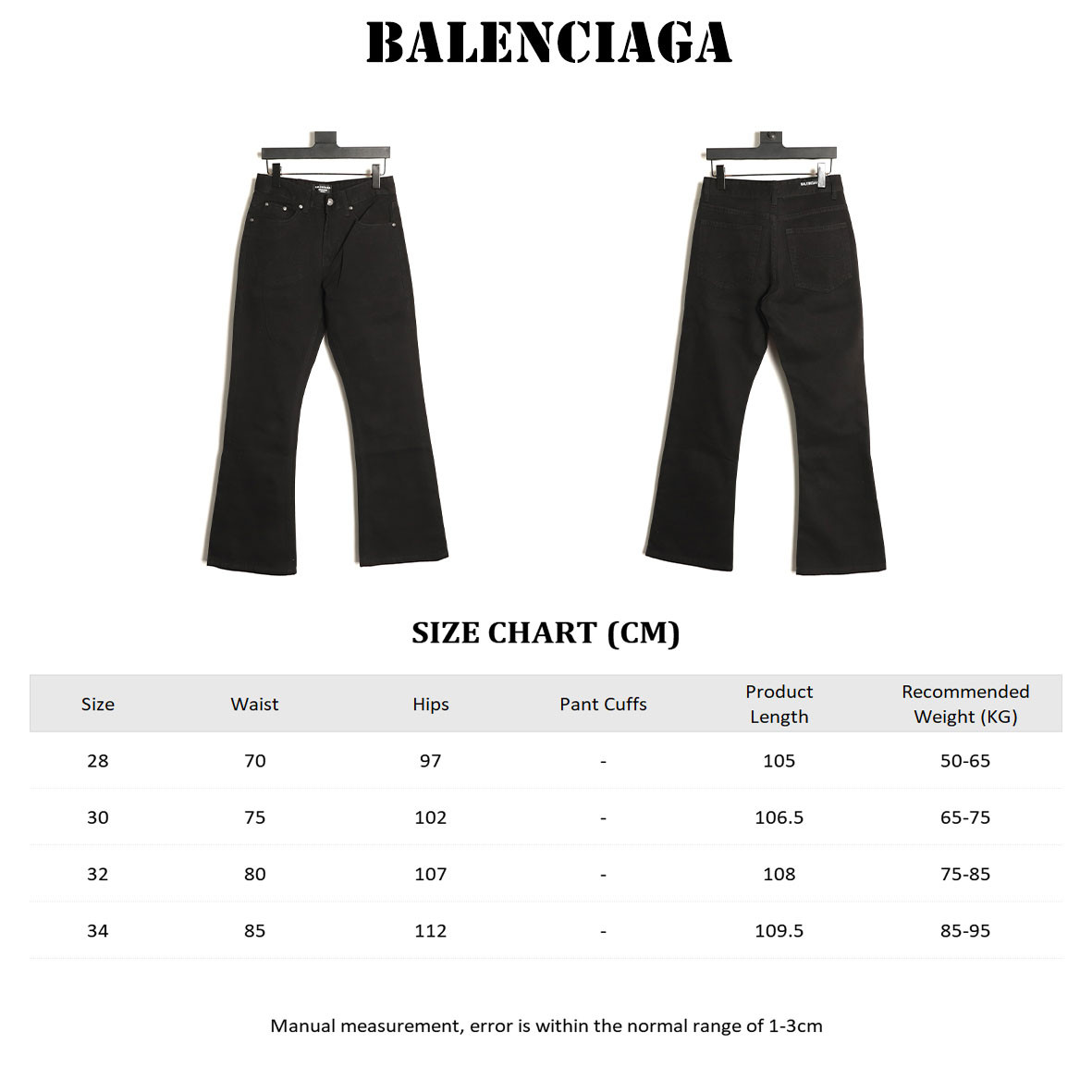 Ba*len*cia*ga 26ss jeans