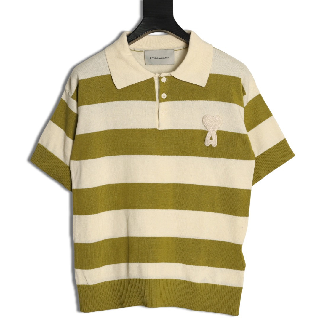 Ami Paris 26ss Short-sleeved Polo shirt