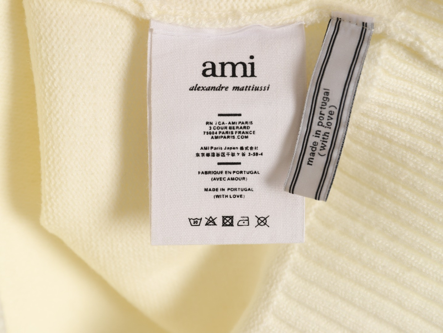 AMI Paris Knitting Cardigan