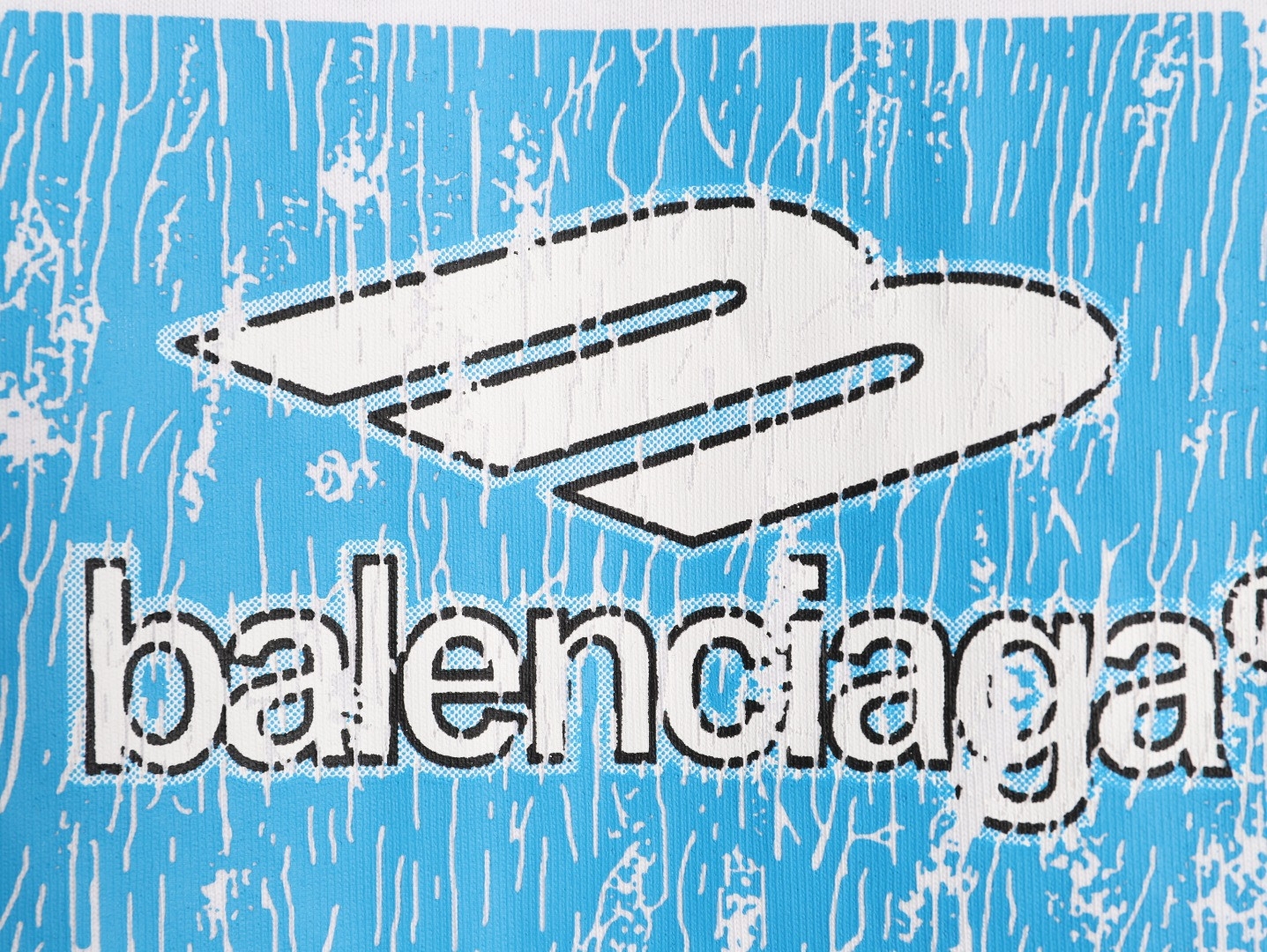 Ba*len*cia*ga 24ss short-sleeved t-shirt