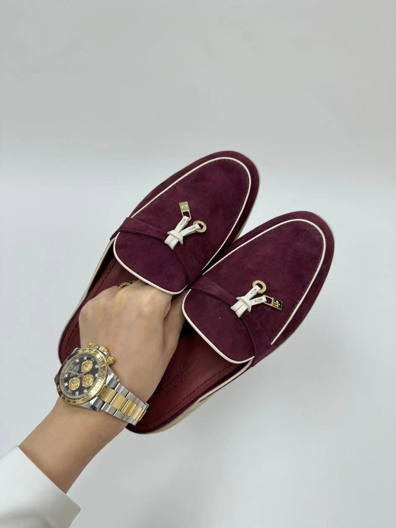 UA L**o p*ana Babouche Charms Walk Moccasin Slipper Moccasin (Customized, No return No exchange)