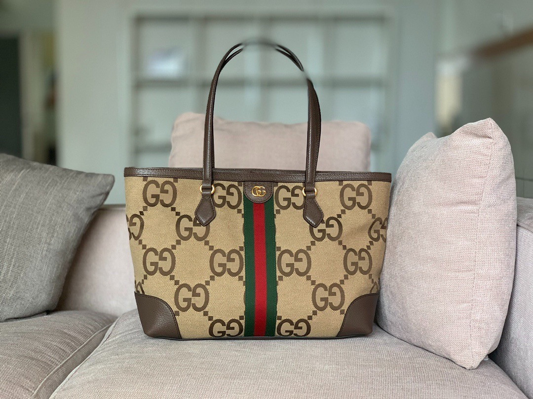 G*u*i Ophidia jumbo GG medium tote