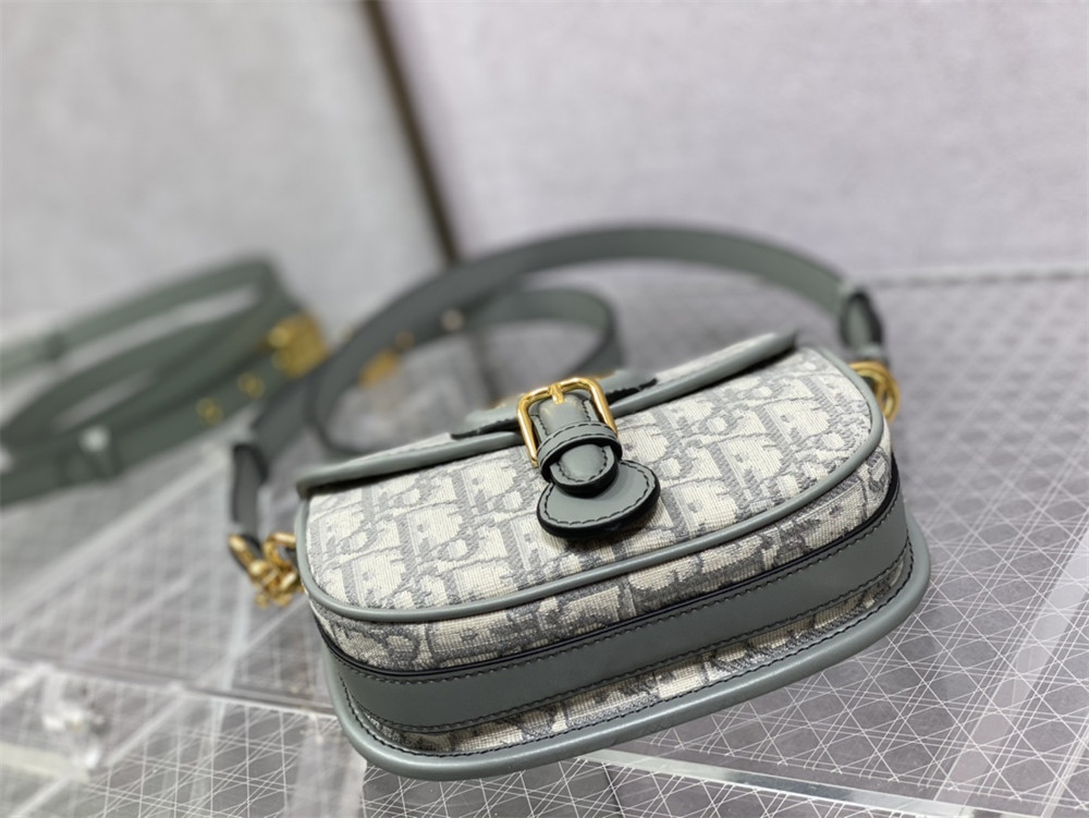 MEDIUM D*0r BOBBY BAG White D*0r Oblique Jacquard