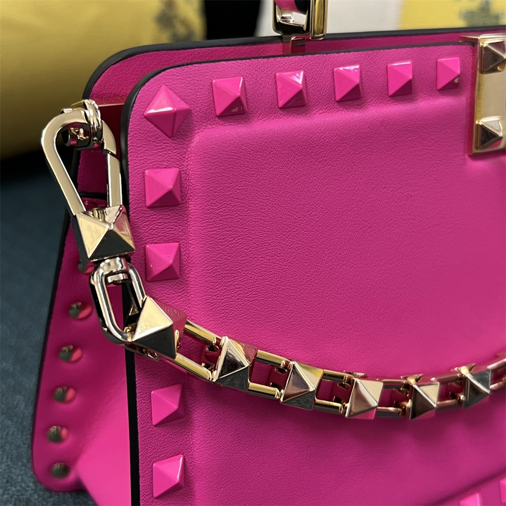 va*t*no GARAVANI ROCKSTUD23 smooth calfskin handbag