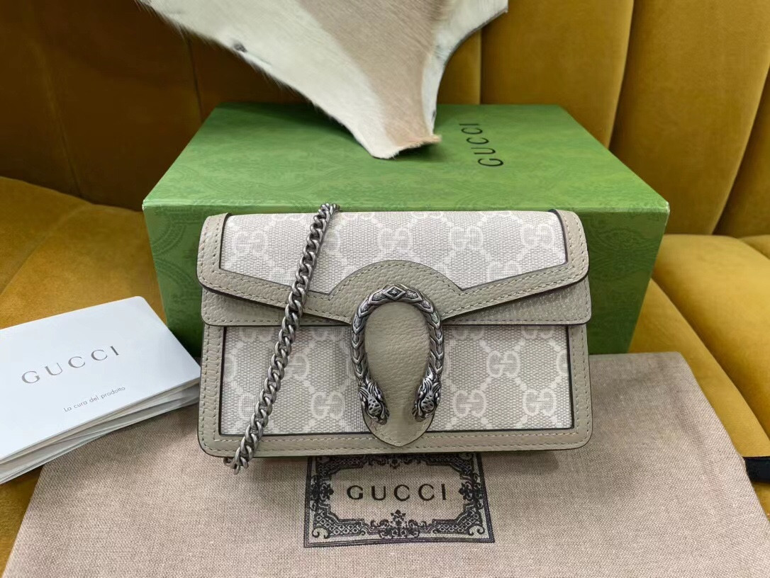 G*u*i DIONYSUS GG S*p*e S*pER MINI BAG 6.5"Wx3.9"Hx1.6"D