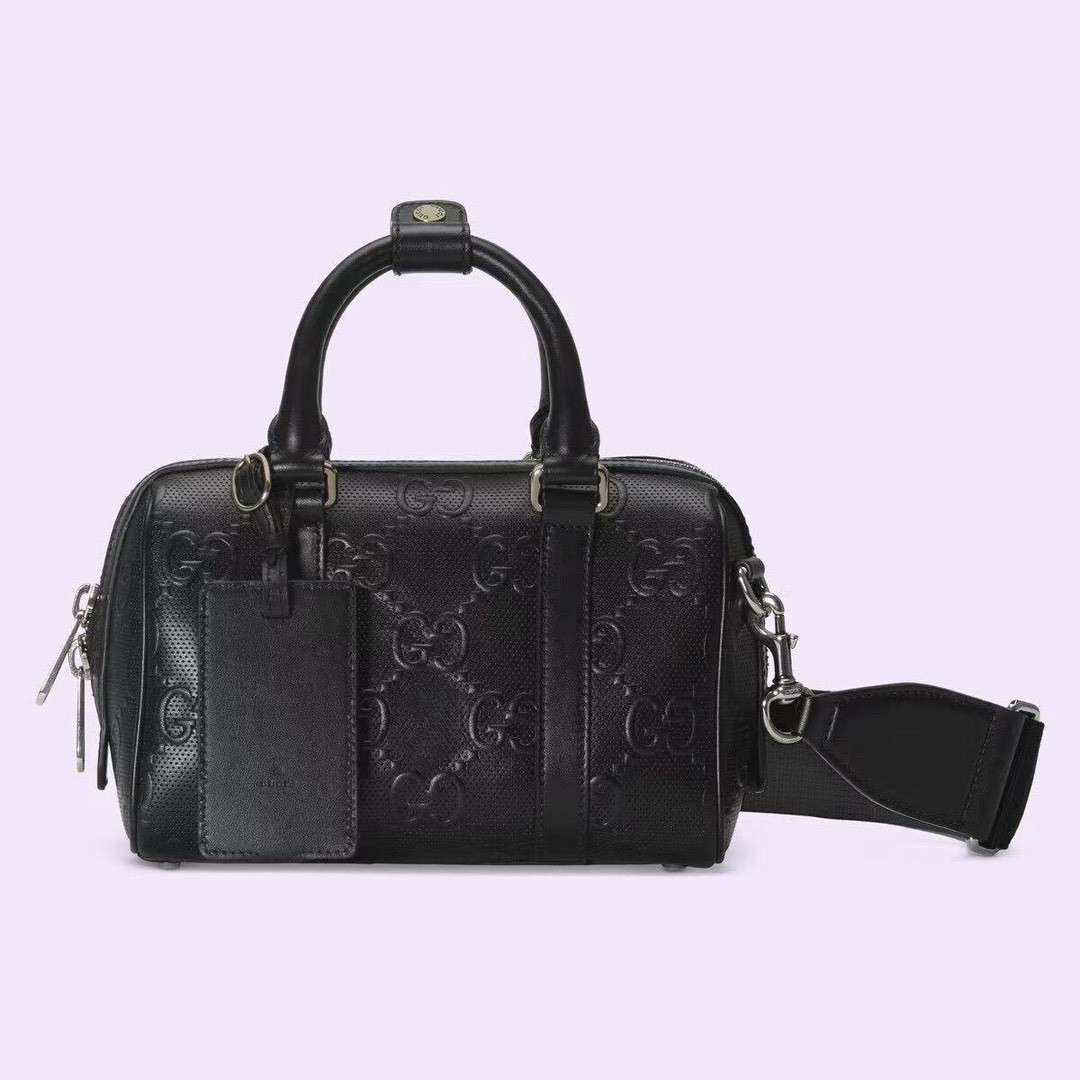 G*u*i JUMBO GG MINI DUFFLE BAG 8.6"W x 5.9"H x 4.9"D