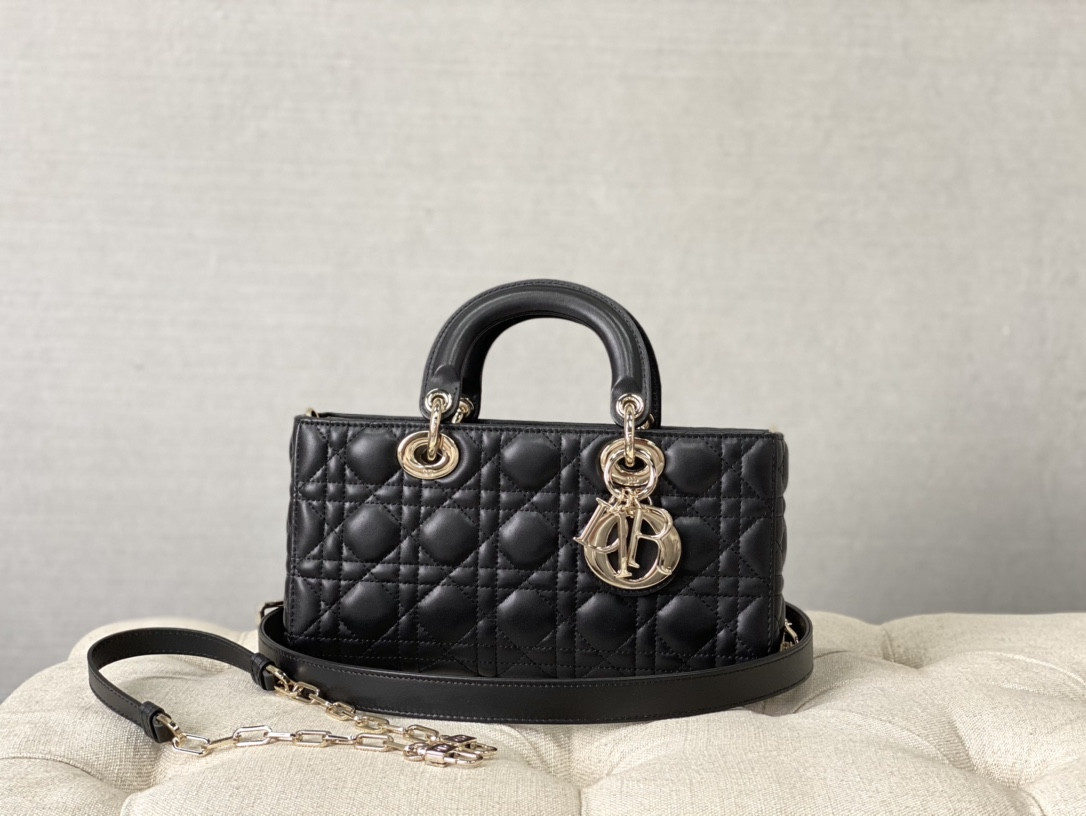 D*0r Lady D-Joy bag medium BLACK 26 x 13.5 x 5 cm