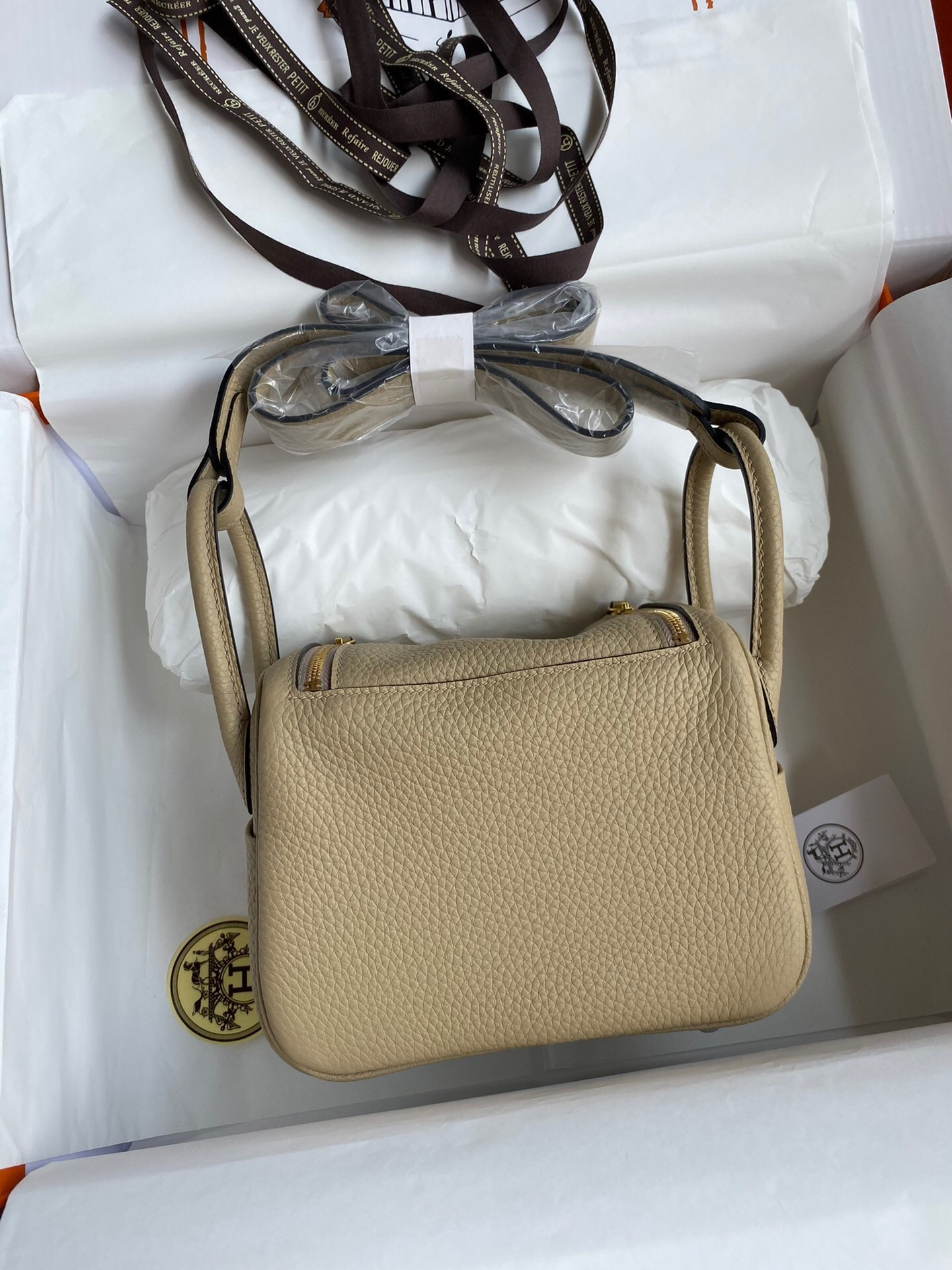 H**mes Mini lindy 19cm