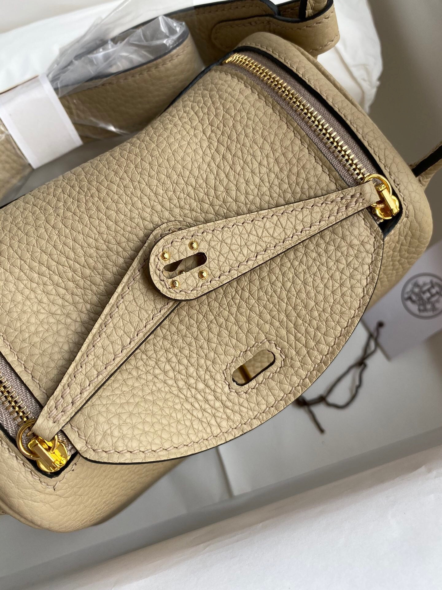 H**mes Mini lindy 19cm