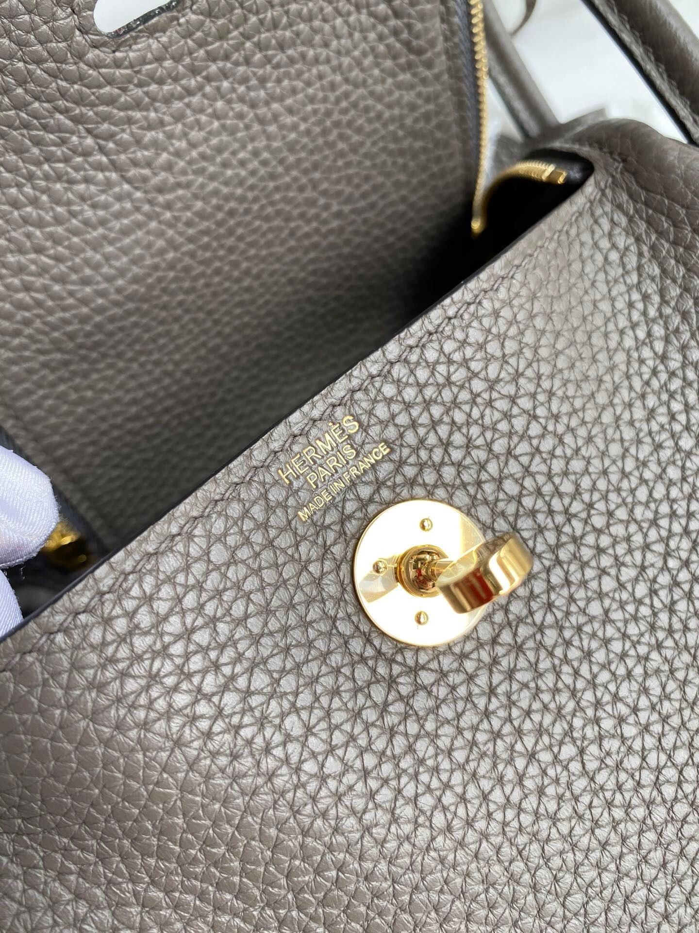 H**mes Mini lindy 19cm