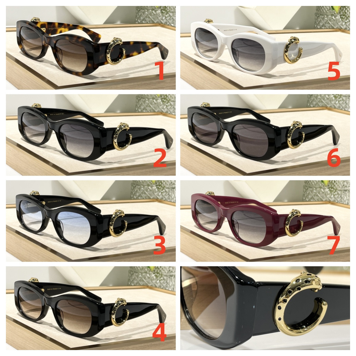 Ca*t*er Glasses Narrow frame 51-21-145