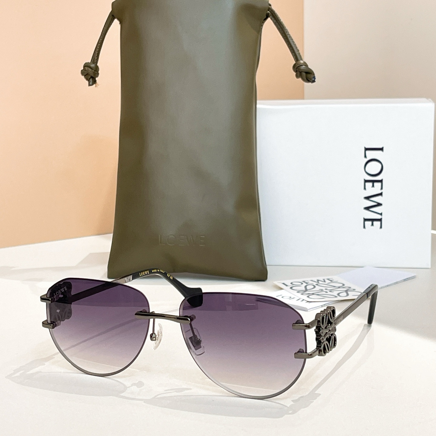 L0ew* glasses lw5092s 141-0-142