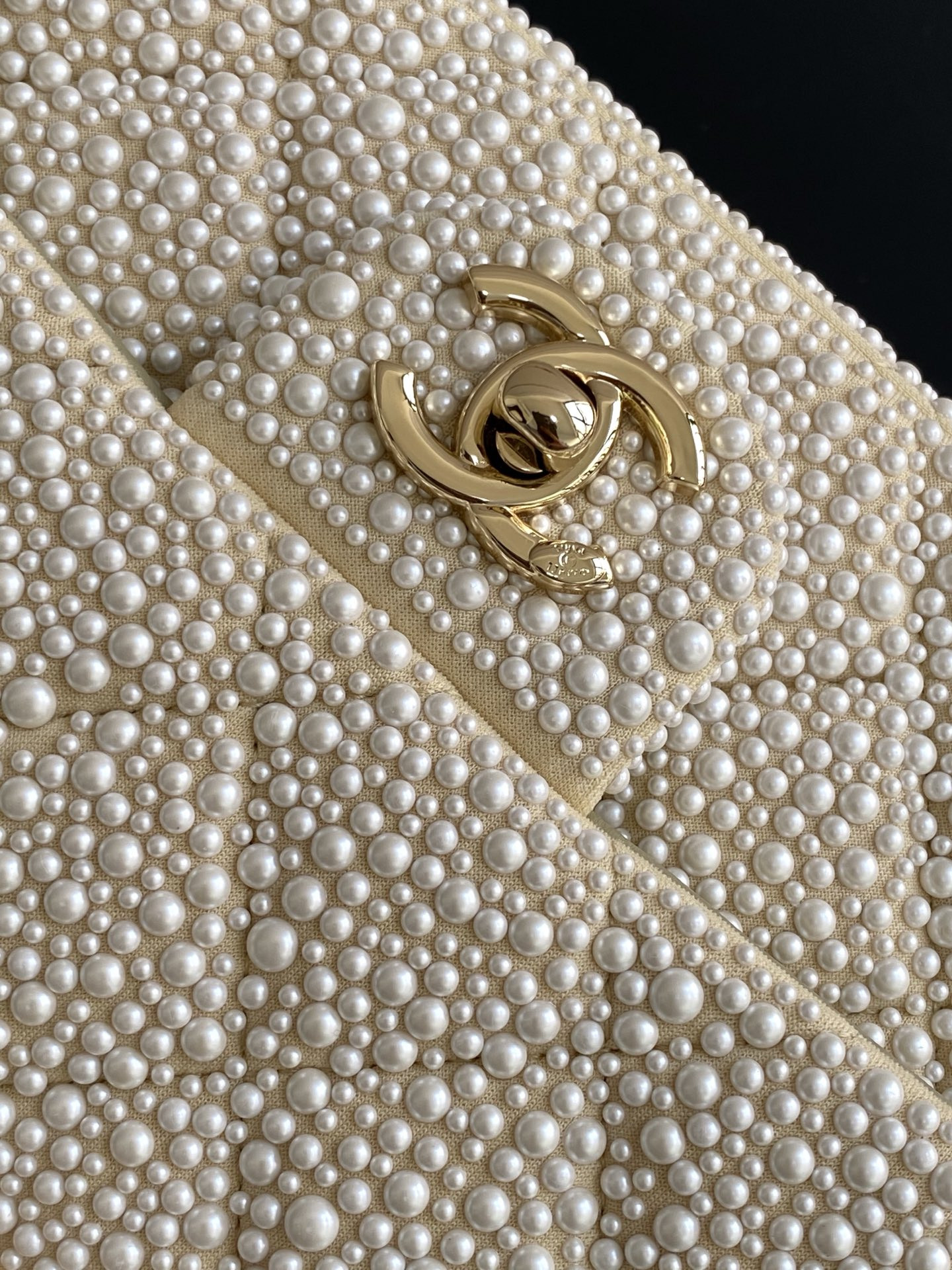 Ch*el CF Evening Bag  AS4297 13x21x8cm