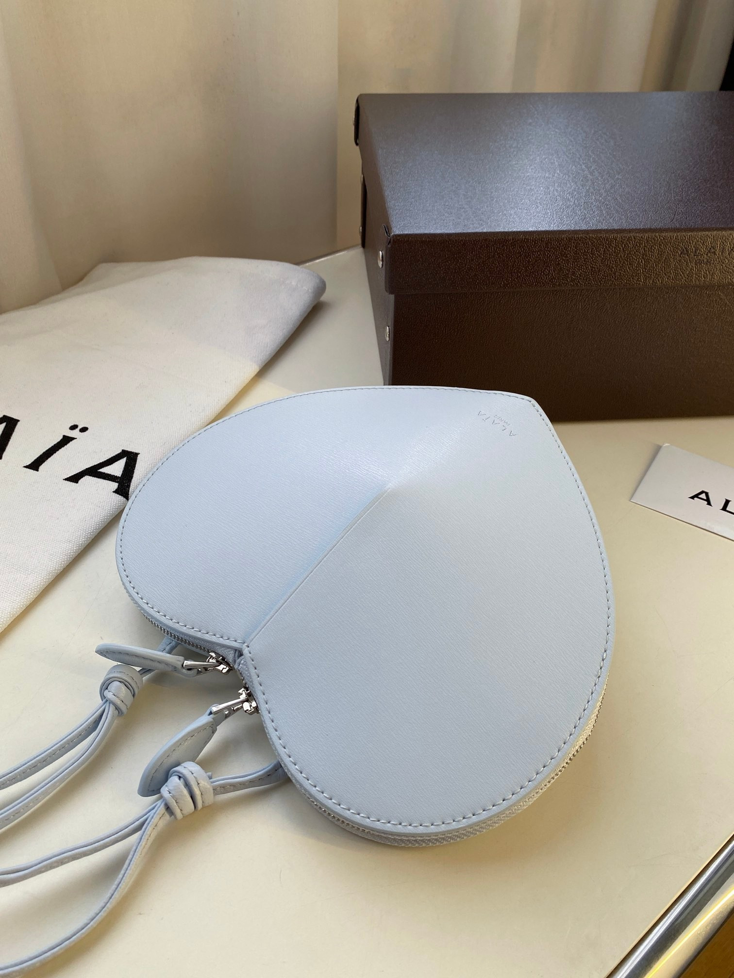 ALAÏA Le Coeur Heart Bag 18.5x20.5x5cm