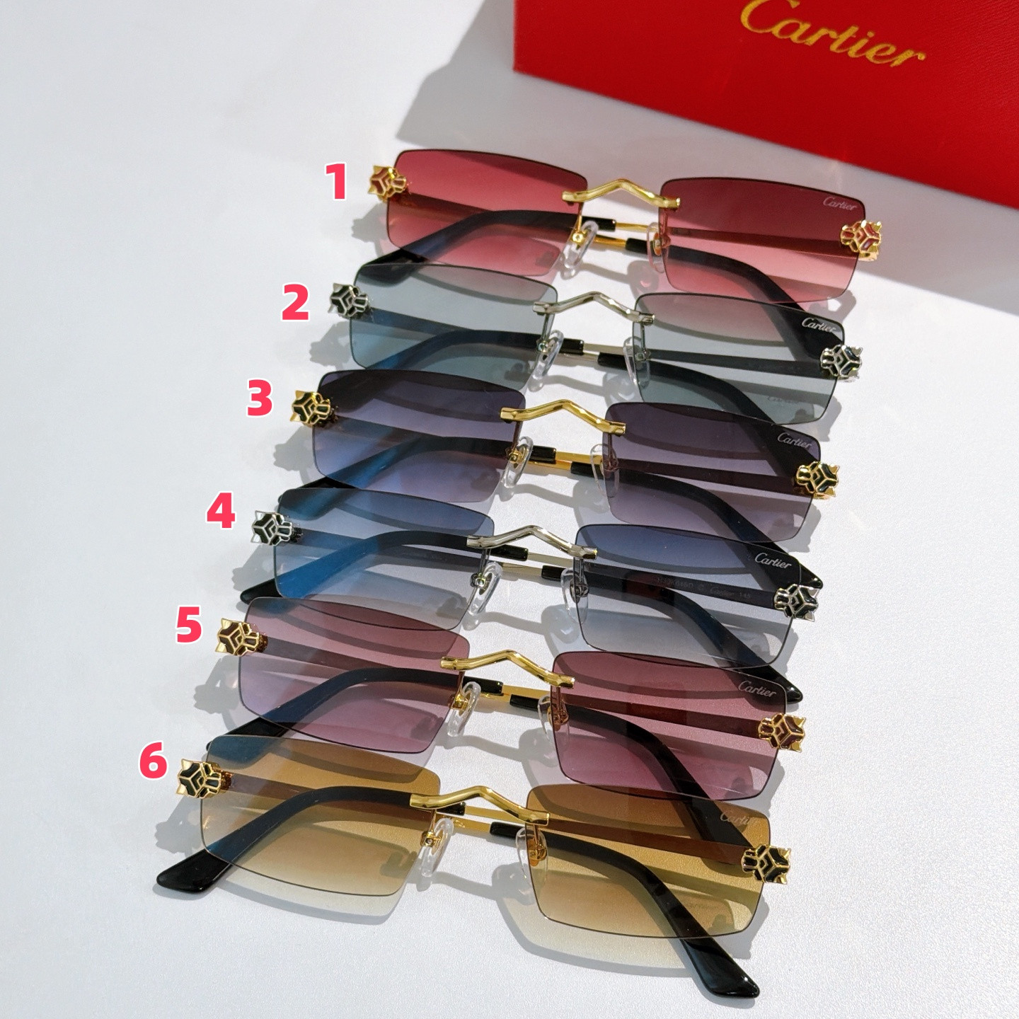 Ca*t*er glasses ct0598s 55-20-145