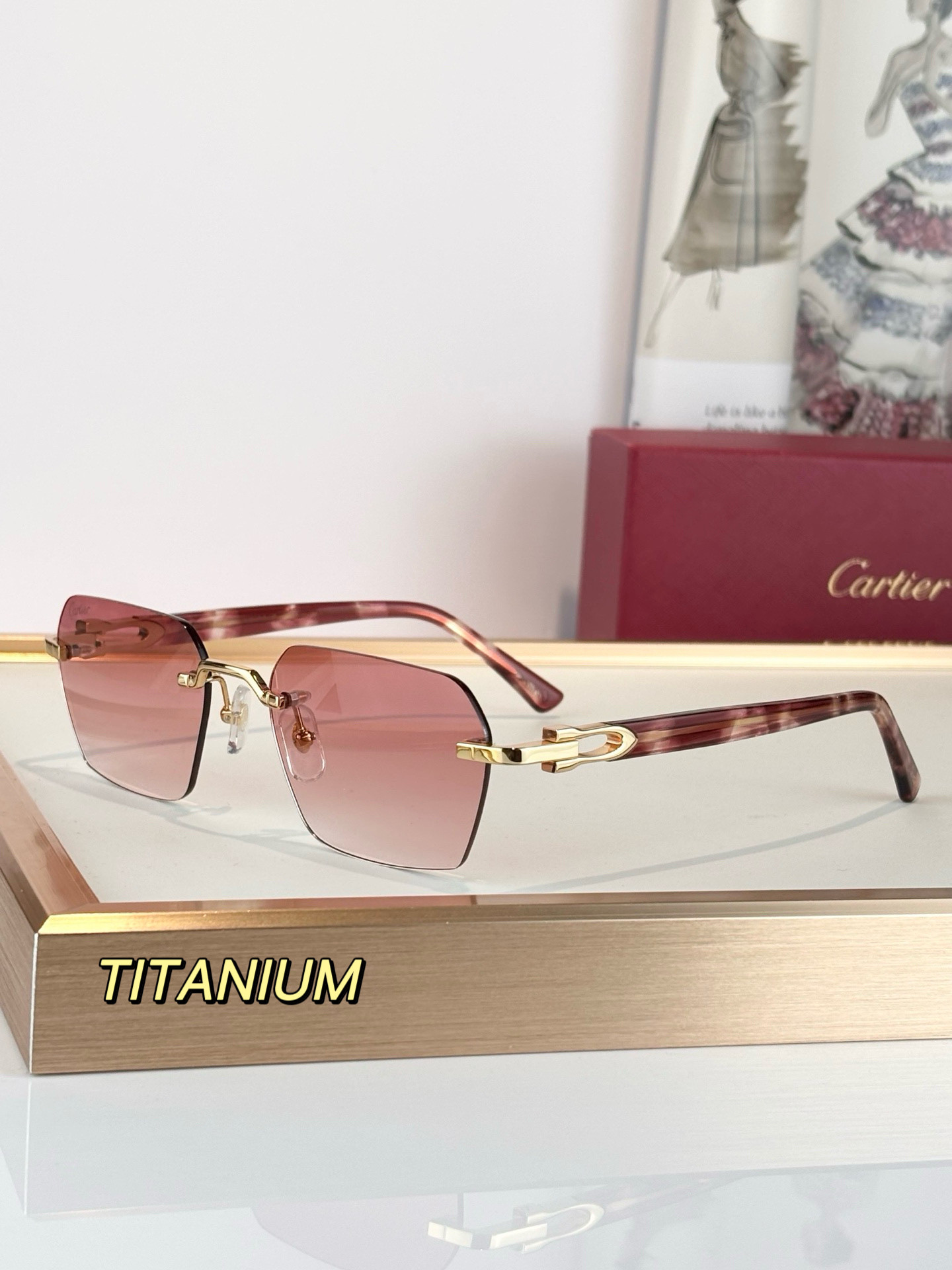 Ca*t*er glasses ct0623o 54-18-145