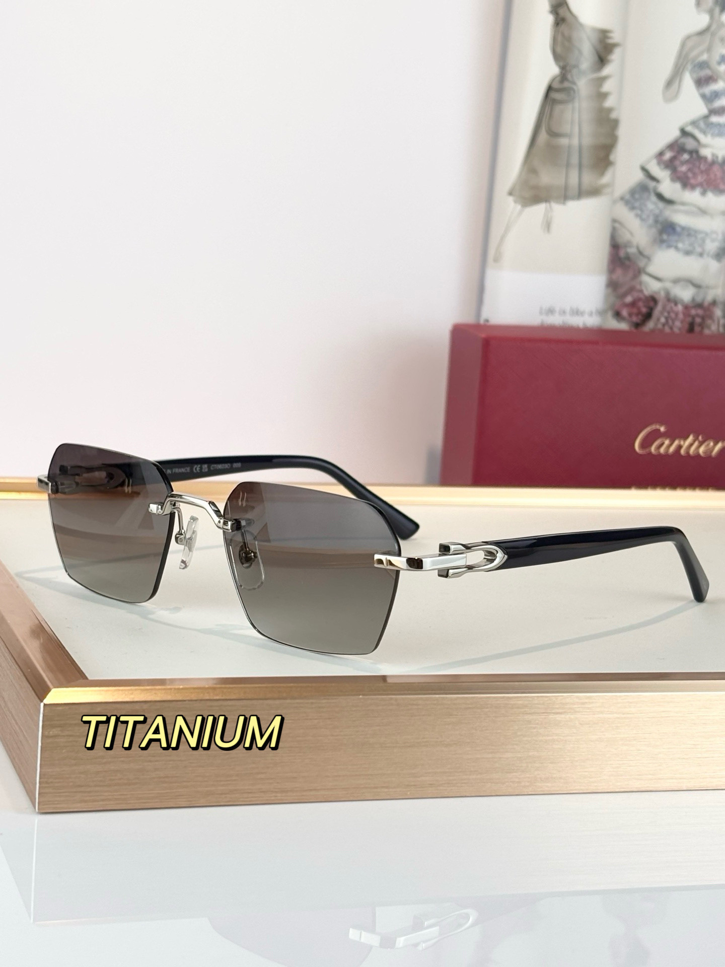 Ca*t*er glasses ct0623o 54-18-145