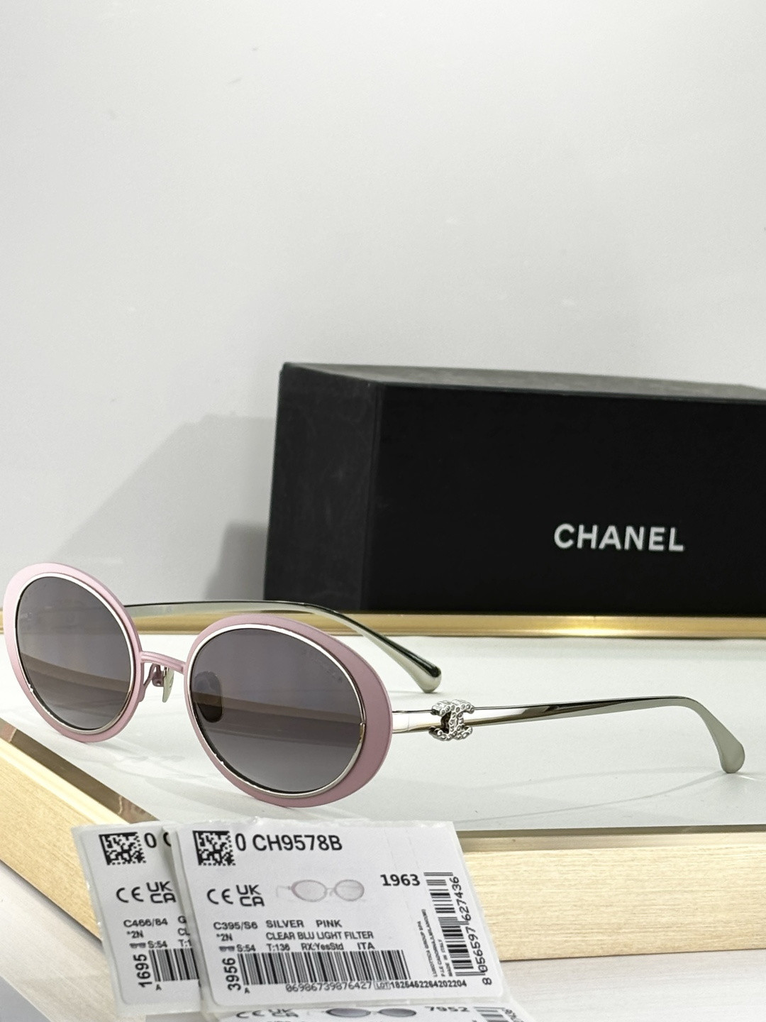 Ch*el glasses ch9578b 54-23-136