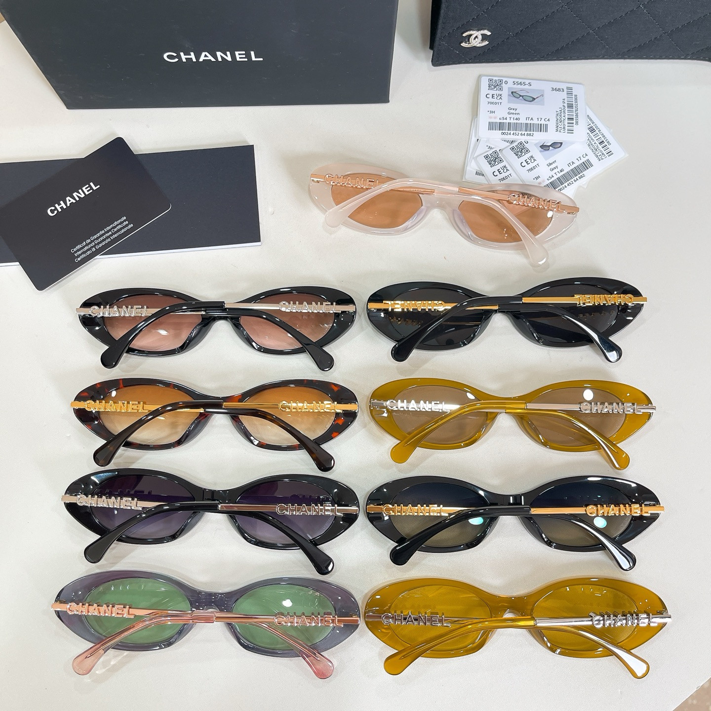 Ch*el glasses 5565s 54-17-140