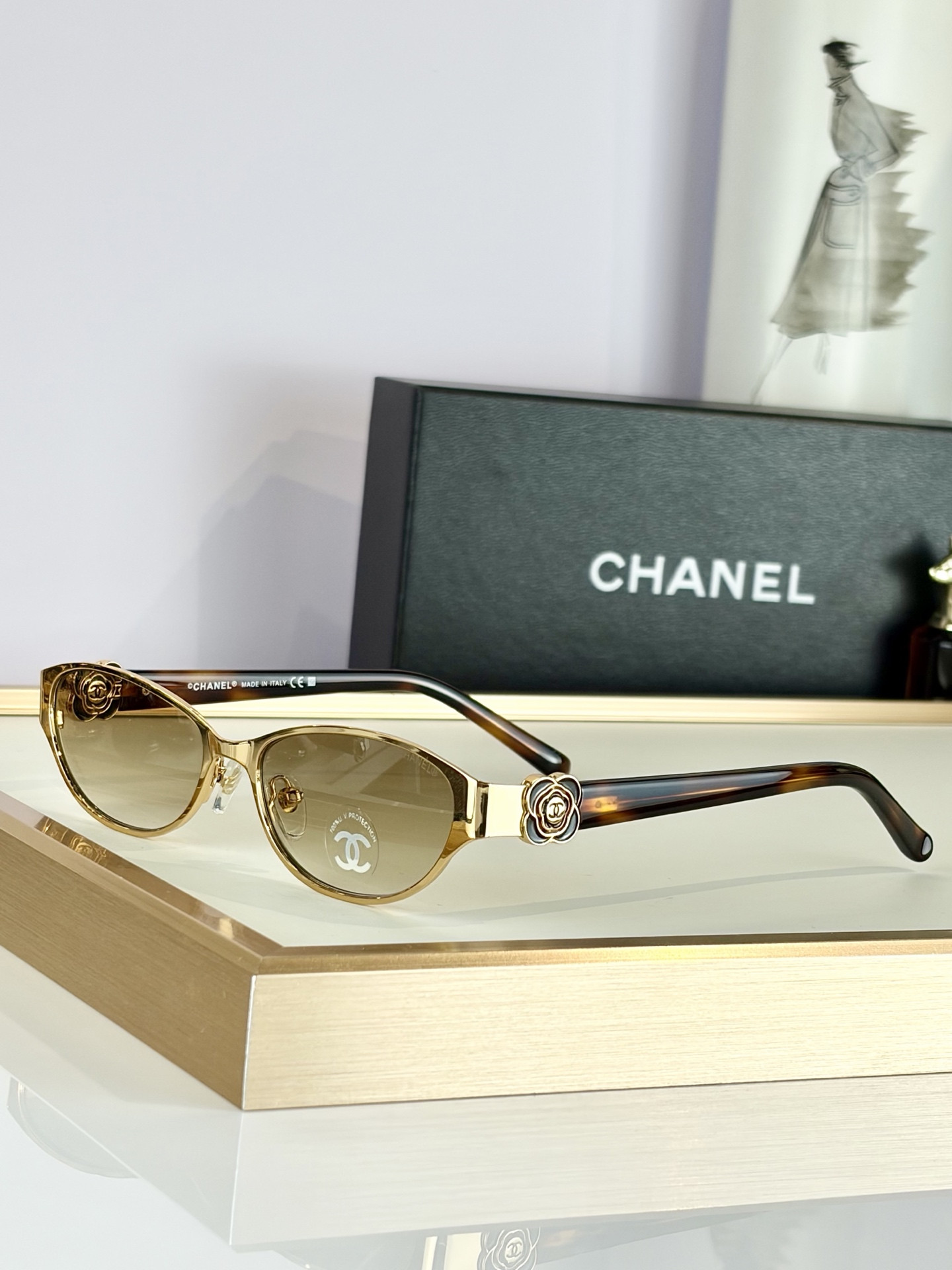 Ch*el glasses ch4166 55-18-138
