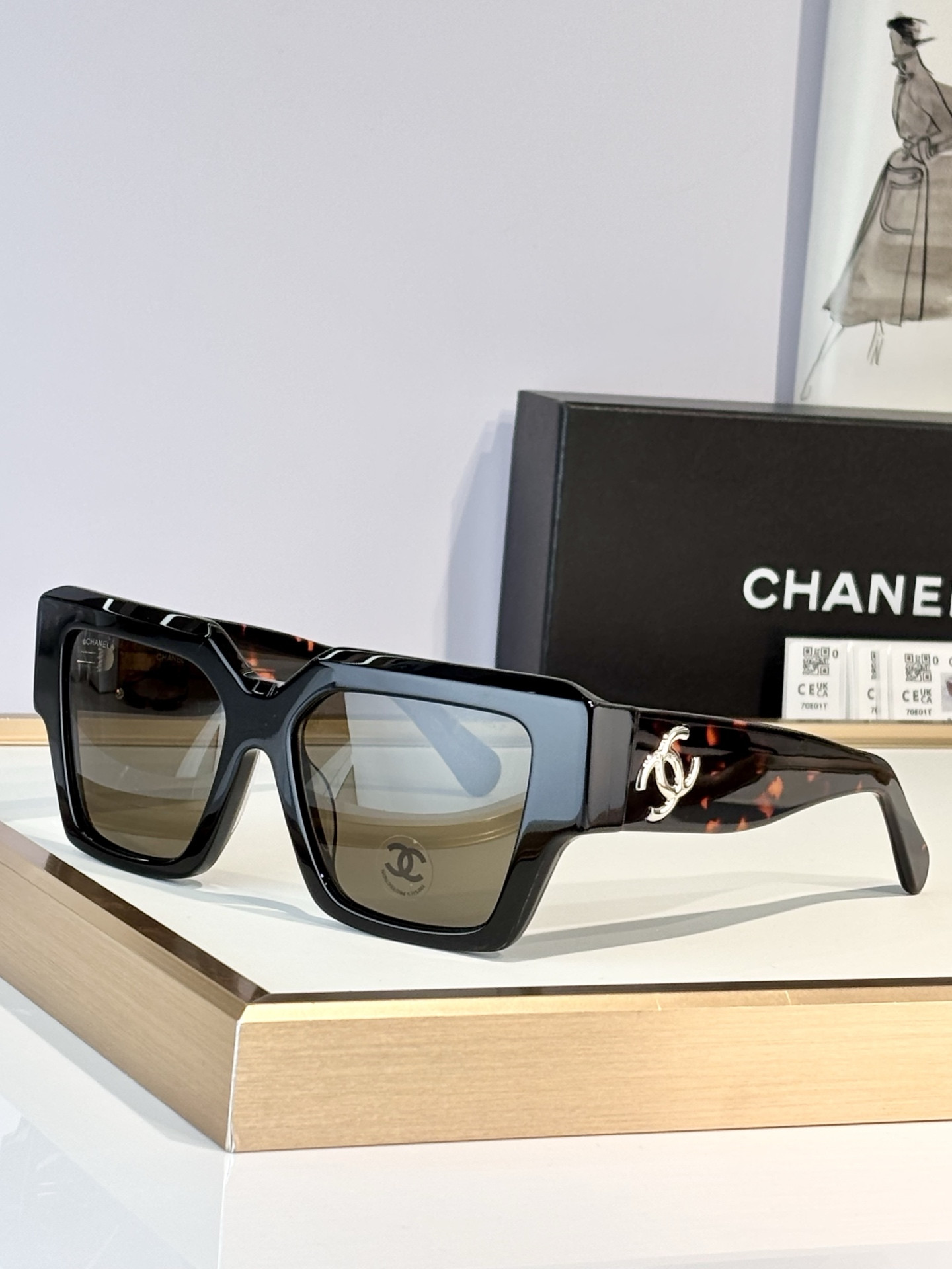 Ch*el glasses ch5076 54-18-135