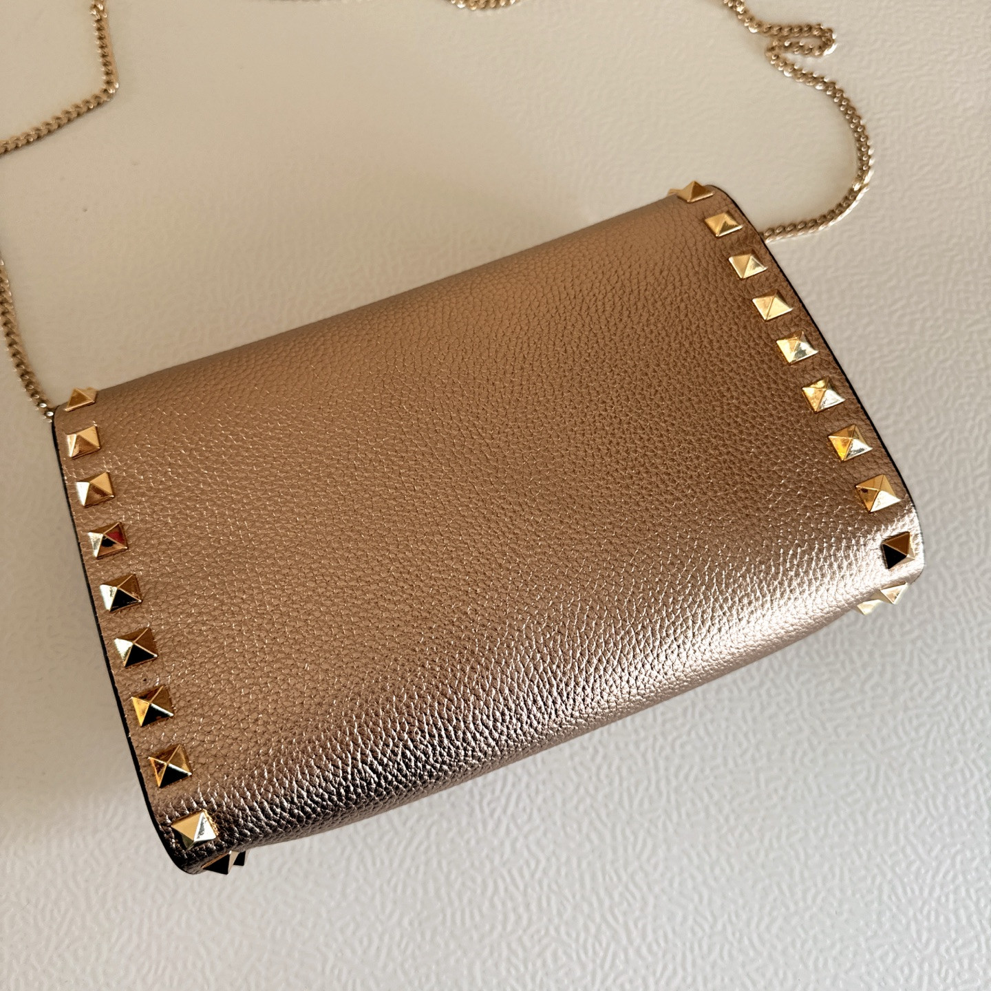 Va1e*ntin0 garavani rockstud mini shoulder bag 19.5x13x4.5cm