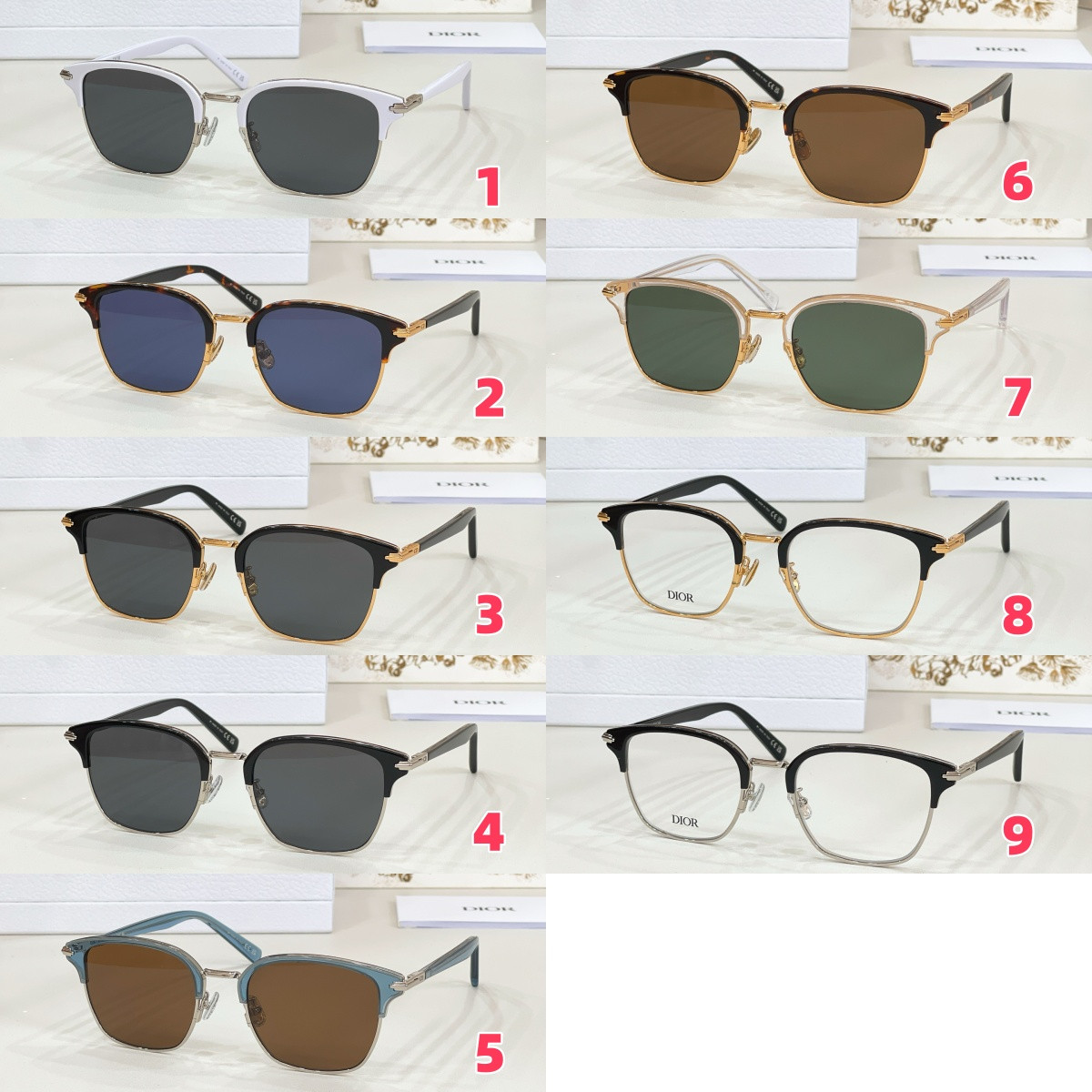 D*or glasses D*or blacksuit s2u 49-19-145